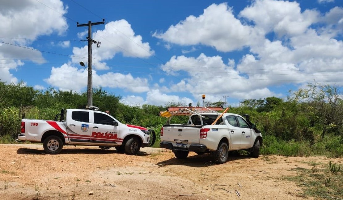 Ação integrada flagra furto de energia que abasteceria mil casas em Arapiraca