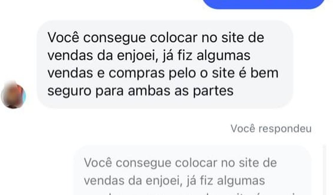 Mulher tenta aplicar 'golpe do Enjoei' em arapiraquense que tentava vender ingresso de festa de réveillon