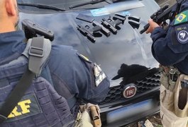 Criminosos fogem de abordagem da PRF e roubam carro da Equatorial em Maceió