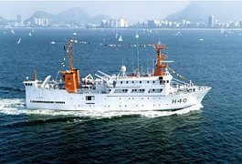Navio Oceanográfico 'Antares' abrirá para visitação pública em Maceió