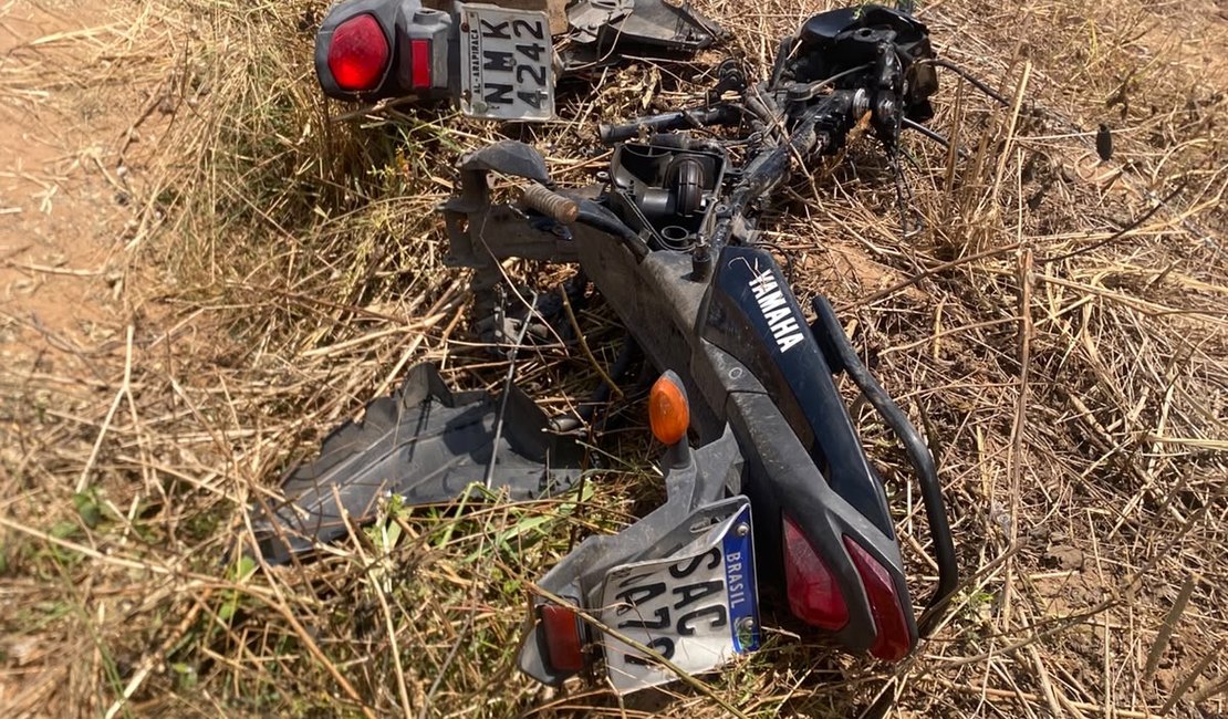 Duas motocicletas com queixa de roubo são encontradas na zona rural de Arapiraca