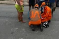 Colisão entre carro e moto deixa motociclista ferido em Arapiraca