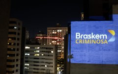 Projeção sobre crimes da Braskem em SP
