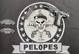 PM flagra porte ilegal de armas durante abordagens no interior de Alagoas