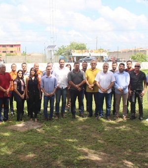 Semarh inaugura em Penedo a primeira estação da nova rede de monitoramento de desastres naturais