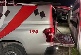 Força Tática do 13° Batalhão da PM prende homem com mandado em aberto em Maceió