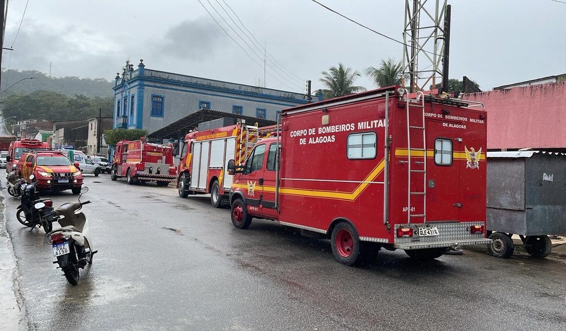 Princípio de incêndio é registrado em comitê de campanha de deputada no interior de Alagoas