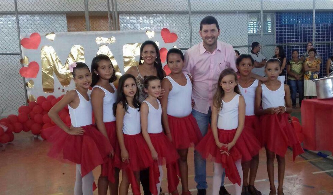 Prefeitura de Girau do Ponciano realiza comemorações alusivas ao Dia das Mães em escolas