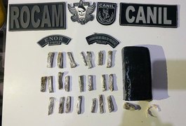 Homem se esconde dentro de caixa d'água para não ser preso com drogas em Arapiraca