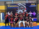 Keumgang BBF Arapiraca conquista 16 medalhas e fica entre as melhores equipes no Campeonato Alagoano de Taekwondo