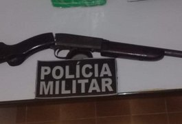 Força Tarefa apreende carabina no Olho D’Água dos Cazuzinhas