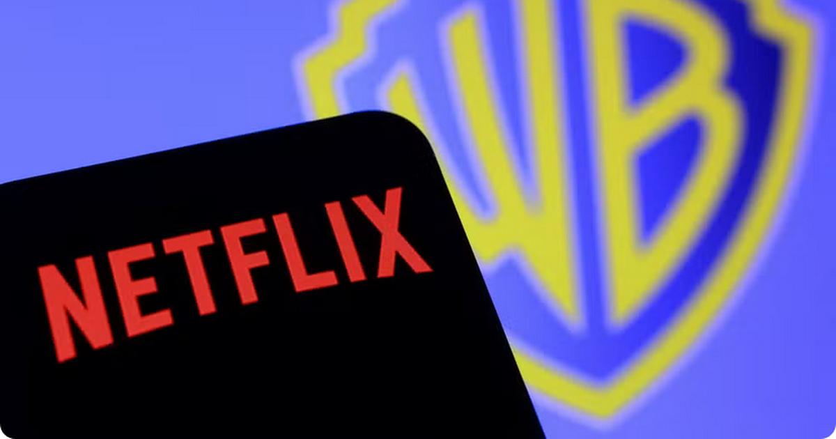 Netflix oferece US$ 82 , 7 bilhões em dinheiro pela Warner Bros . e recebe aval do conselho