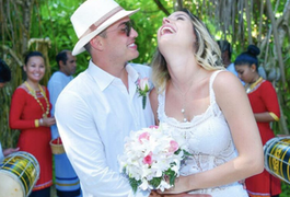 Wesley Safadão e Thyane Dantas renovam votos de casamento