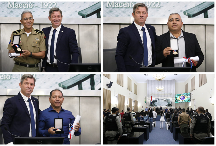 Militares são condecorados com a Comenda Sargento Adeildo na Assembleia Legislativa