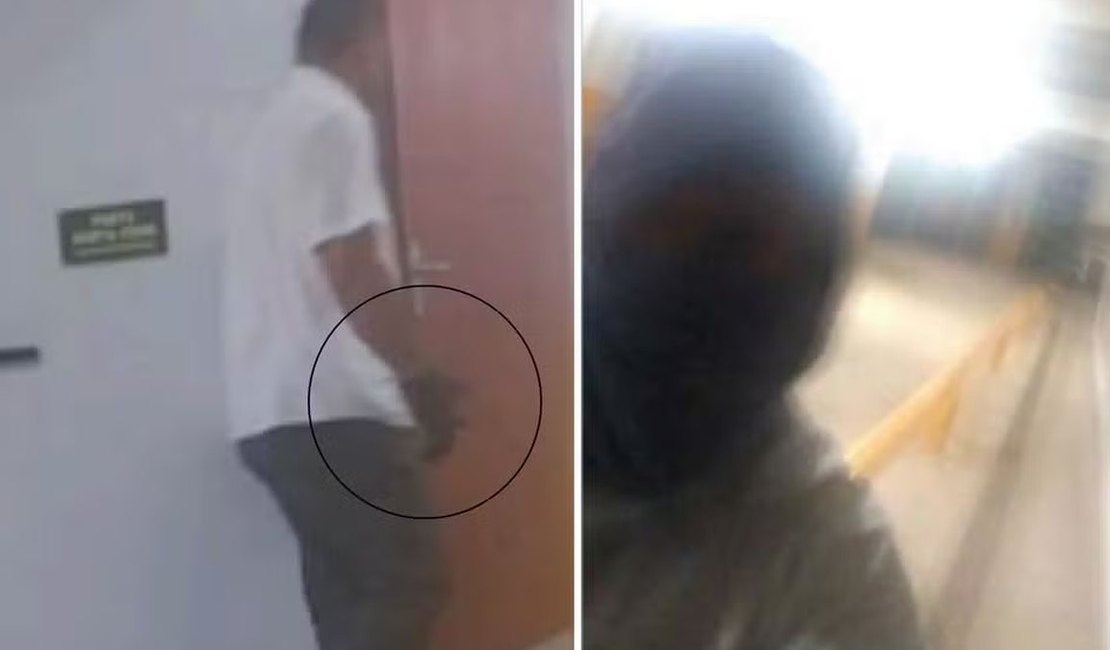 Reviravolta: vídeo mostra quando síndico ataca corretora em subsolo de prédio