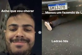 Motorista de aplicativo mata jovem atropelado e debocha nas redes sociais: 'Menos um fazendo o L'