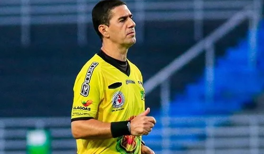 José Ricardo Laranjeira apita jogo ASA e Cruzeiro pela 1ª rodada do Campeonato Alagoano