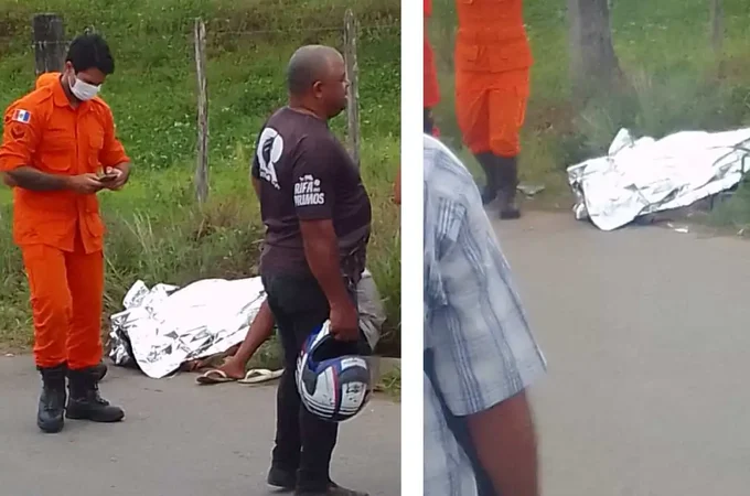 Grave acidente de moto deixa mulheres feridas e homem morto, em União dos Palmares