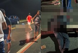 Motociclista e mulher morrem após grave acidente em rodovia do Sertão alagoano