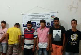 Sete suspeitos de roubar veículos do Detran em Arapiraca são detidos