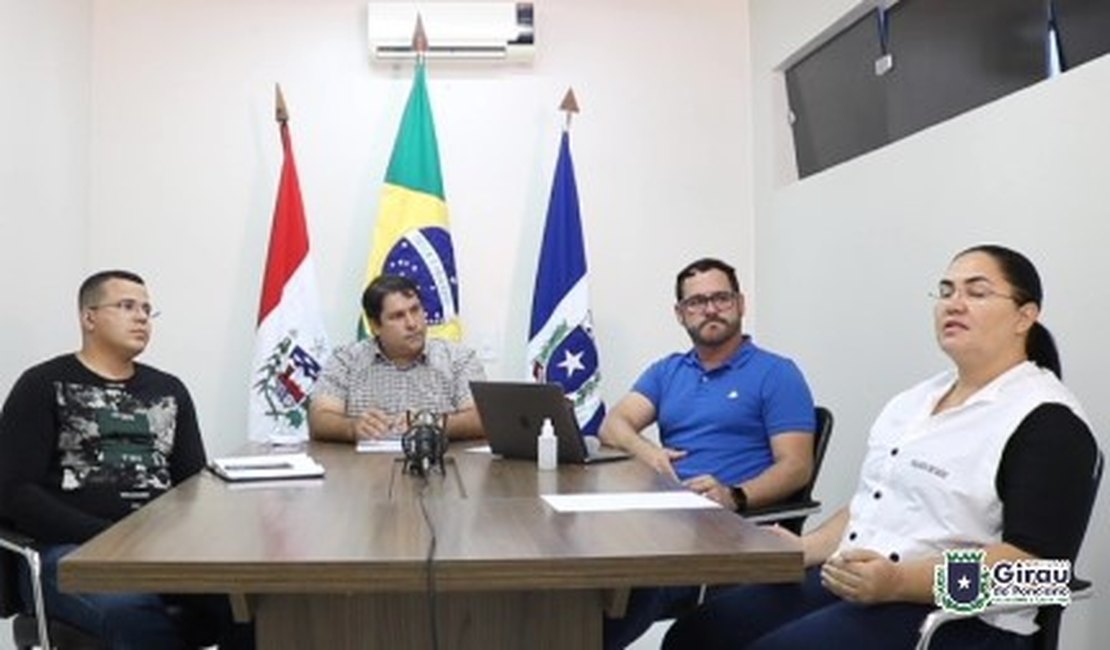 Girau anuncia implantação de hospital de campanha e medidas estratégicas para a prevenção e combate ao Coronavírus