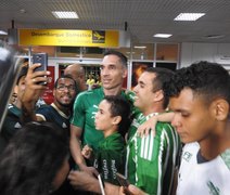 Palmeiras já está em Maceió para jogo contra CSA