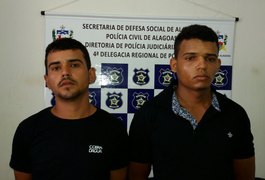 Jovens são detidos suspeitos em receptação e porte ilegal de arma
