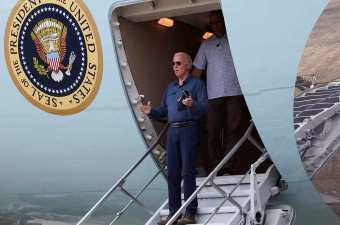 Biden chega ao aeroporto de Manaus para visita à Amazônia e reunião do G20