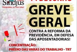 Sindjus Alagoas promove ato público em frente ao TRT nesta sexta-feira (14), em Maceió