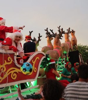 Prefeitura e Brinquedoteca levam a magia do Natal a crianças de comunidades de Arapiraca
