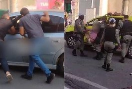 Cadeirante é preso após ser flagrado dirigindo embriagado no Centro de Maceió