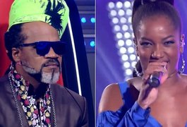 Carlinhos Brown é substituído por Iza no The Voice Brasil