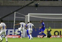 Cruzeiro abre o placar e leva empate do CSA nos acréscimos