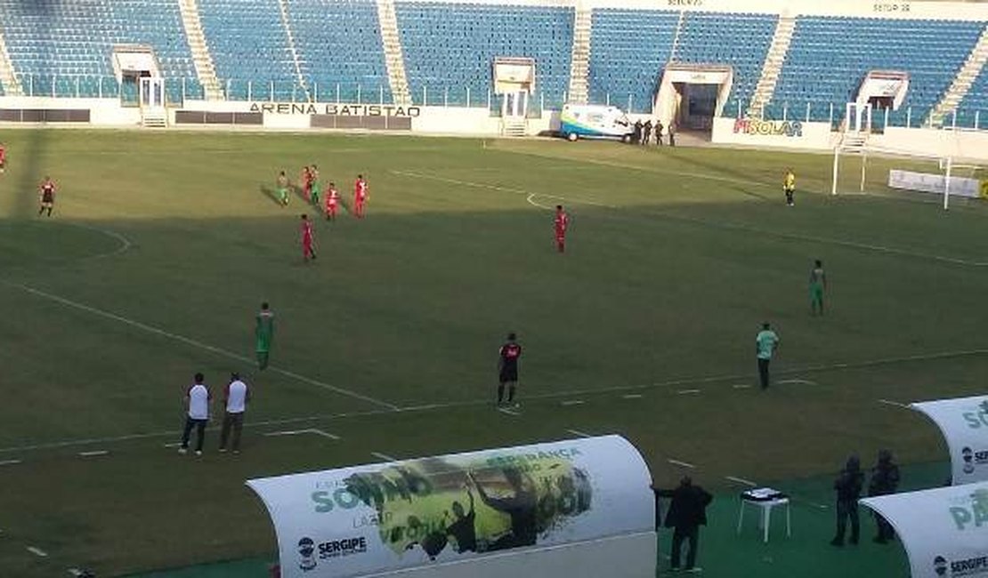 Coruripe vence o Sergipe na despedida da temporada 2019, na Arena Batistão