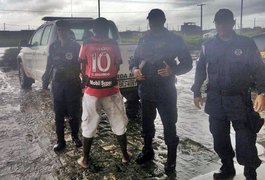 Condutor de motocicleta atropela mulher grávida e é detido, em São Miguel dos Campos