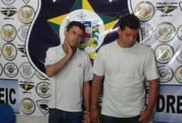 Polícia apresenta dois suspeitos de vários homicídios no Pilar