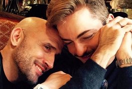 Marido de Paulo Gustavo, Thales Bretas se emociona no Fantástico, ao falar do artista