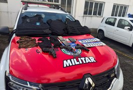 PM prende cinco suspeitos após homicídio no Litoral Norte de Alagoas