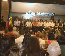 Luciano Barbosa inaugura Centro de Convenções, com capacidade para 1.200 pessoas, em Arapiraca; assista