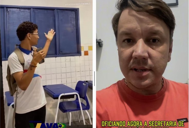Vereador Vavazinho denuncia falta de funcionamento de ar-condicionados e problemas estruturais em escola de Arapiraca