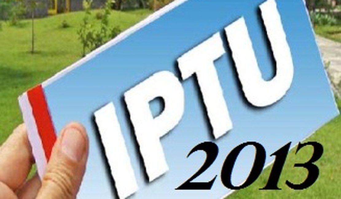 Contribuinte do IPTU terá desconto de 60% e bônus de 20%