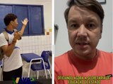Vereador Vavazinho denuncia falta de funcionamento de ar-condicionados e problemas estruturais em escola de Arapiraca