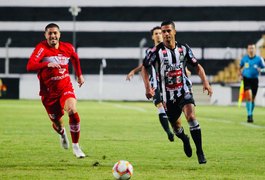 CRB sai na frente, toma a virada e acaba derrotado por 3 a 2 pelo Operário-PR