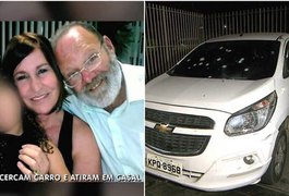 Casal tem carro atingido por mais de 30 tiros e mulher morre a caminho de hospital