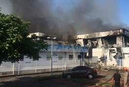 Incêndio destrói parte de hospital na Zona Oeste do Rio