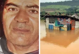 Homem salva esposa de inundação, mas acaba sendo levado pela correnteza do rio em São Miguel dos Campos