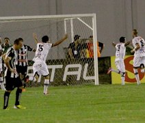 ASA estreia na série C, e fica no empate com o Treze-PB, 1 a 1