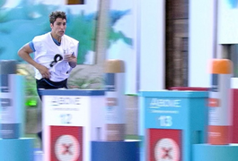 BBB: Felipe é o último a deixar a Prova do Líder