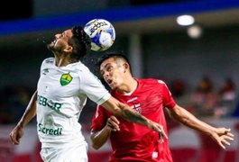 CRB joga mal perde para o Cuiabá e não consegue entrar no G4 da série B