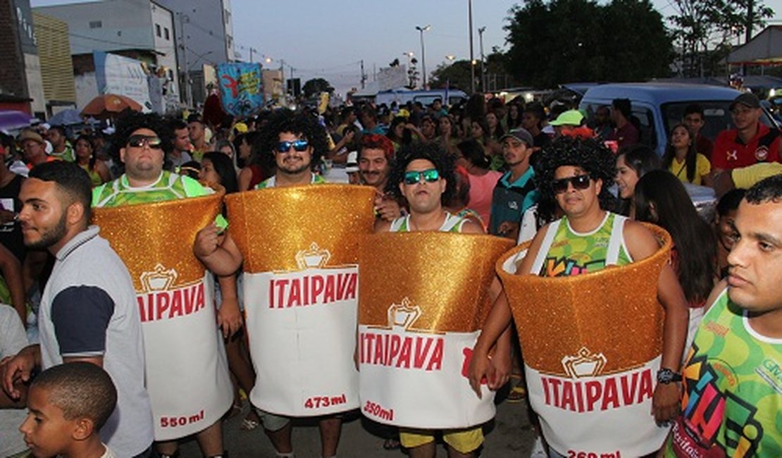 Folia de Rua promete animar foliões neste sábado, em Arapiraca